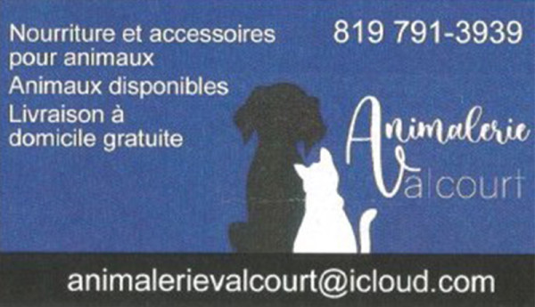 Animalerie Valcourt - Logo