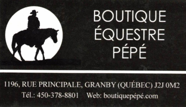 Boutique Équestre Pépé - Logo