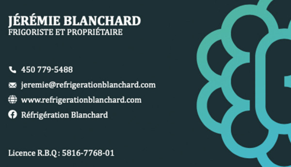 Réfrigération Blanchard - Logo