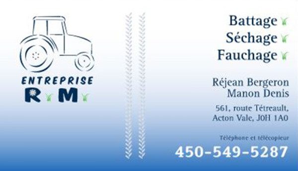 Entreprise R.M. - Logo