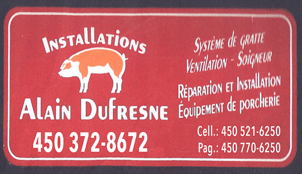 Installations Alain Dufresne - Logo