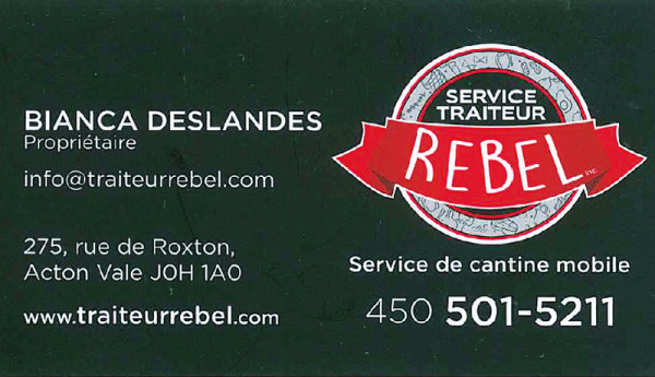 Service Traiteur Rebel - Logo