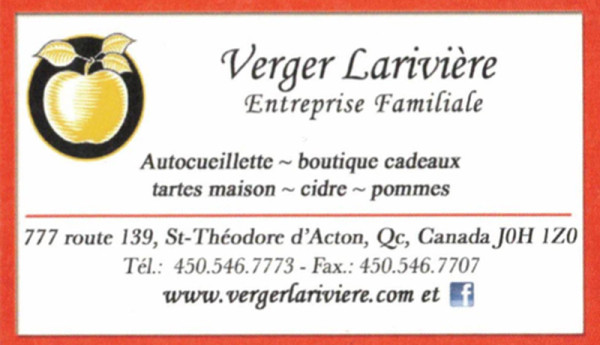 Verger Larivière - Logo
