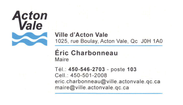 Ville d’Acton Vale - Logo